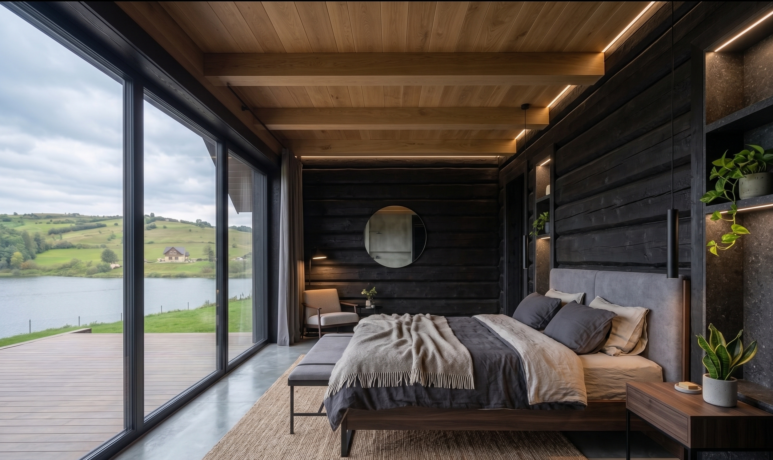 Modern Lake House – Luksusowa Rezydencja nad Jeziorem - obrazek 4