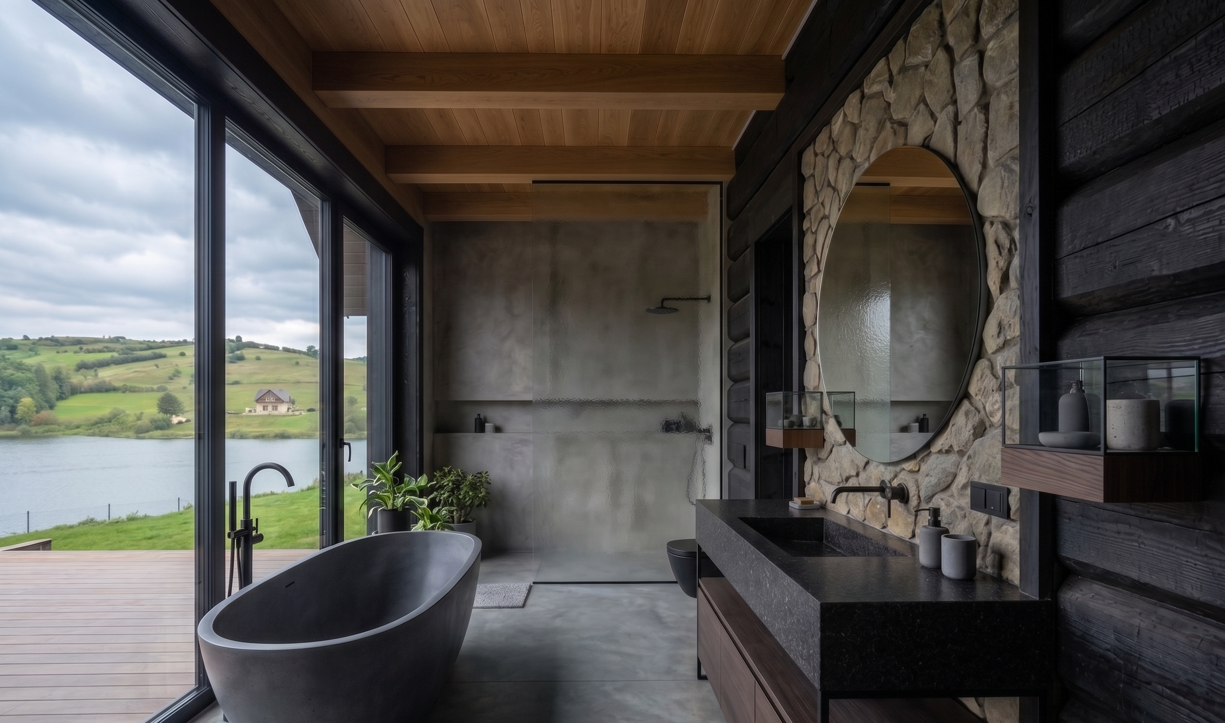 Modern Lake House – Luksusowa Rezydencja nad Jeziorem - obrazek 3